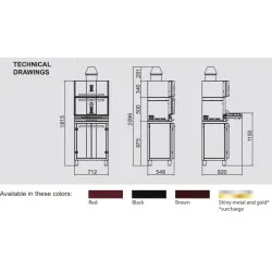 Charcoal Oven SC Type 300sc