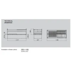 Charcoal grill Japanese style DROP IN R120D