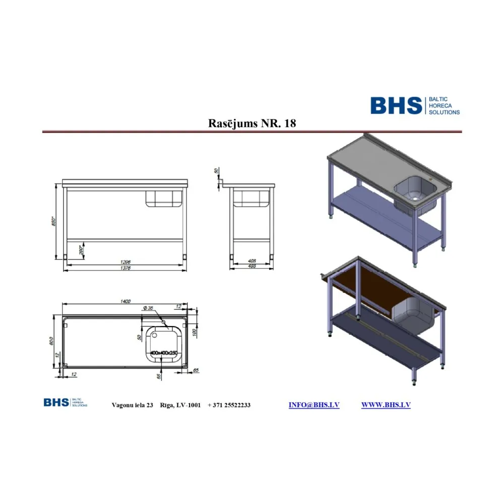 Table with sink NN56