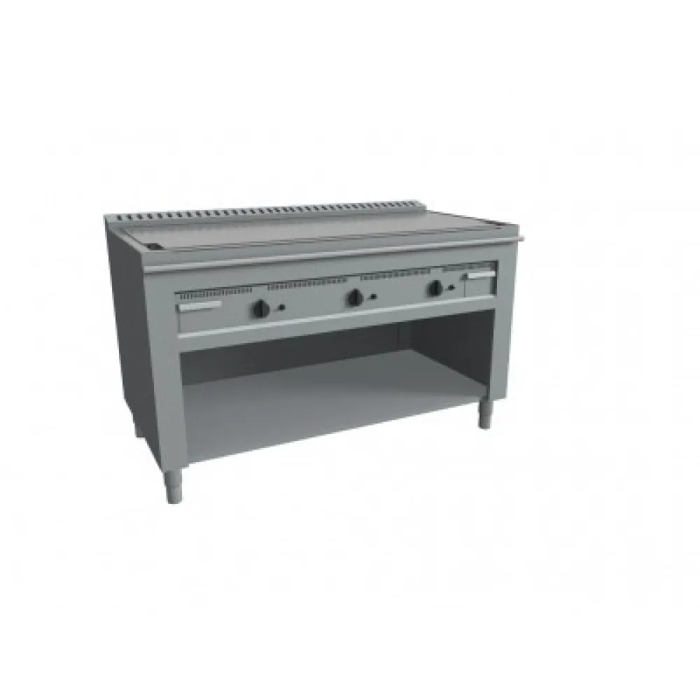 Japanese gas plate with shelf  TEP3/120G