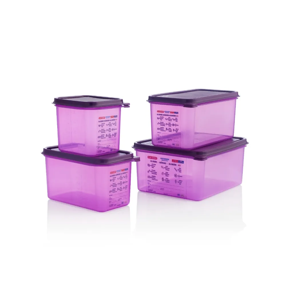 GN 1/3 h-150mm Anti allergic polypropylene airtight containers