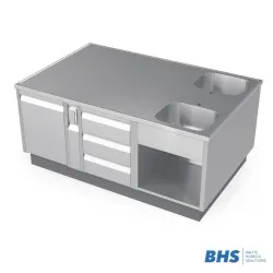 Work table-island with sinks  NN39