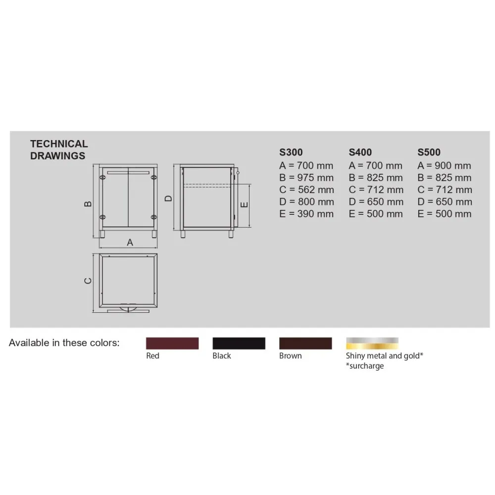Coal oven tray  S500