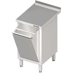 Table with tilt bin