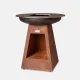 Charcoal grill BBQ  Corten Version 1000 mm