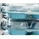 5 compartments food tray Trolley