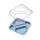5-compartment food tray with lid Polypropilene