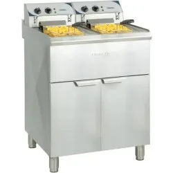 High efficiency electric fryer 10+10L