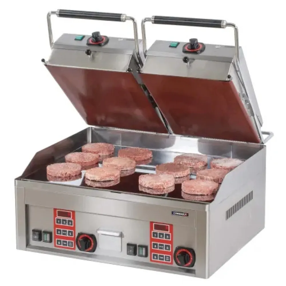 Electric double contact steak grill