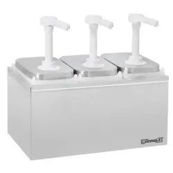 Triple pump dispenser 3 x 2L