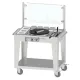 Mobile stand crepe maker