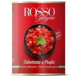 Rosso Gargano diced tomatoes "Cubettata di Puglia" 2500g