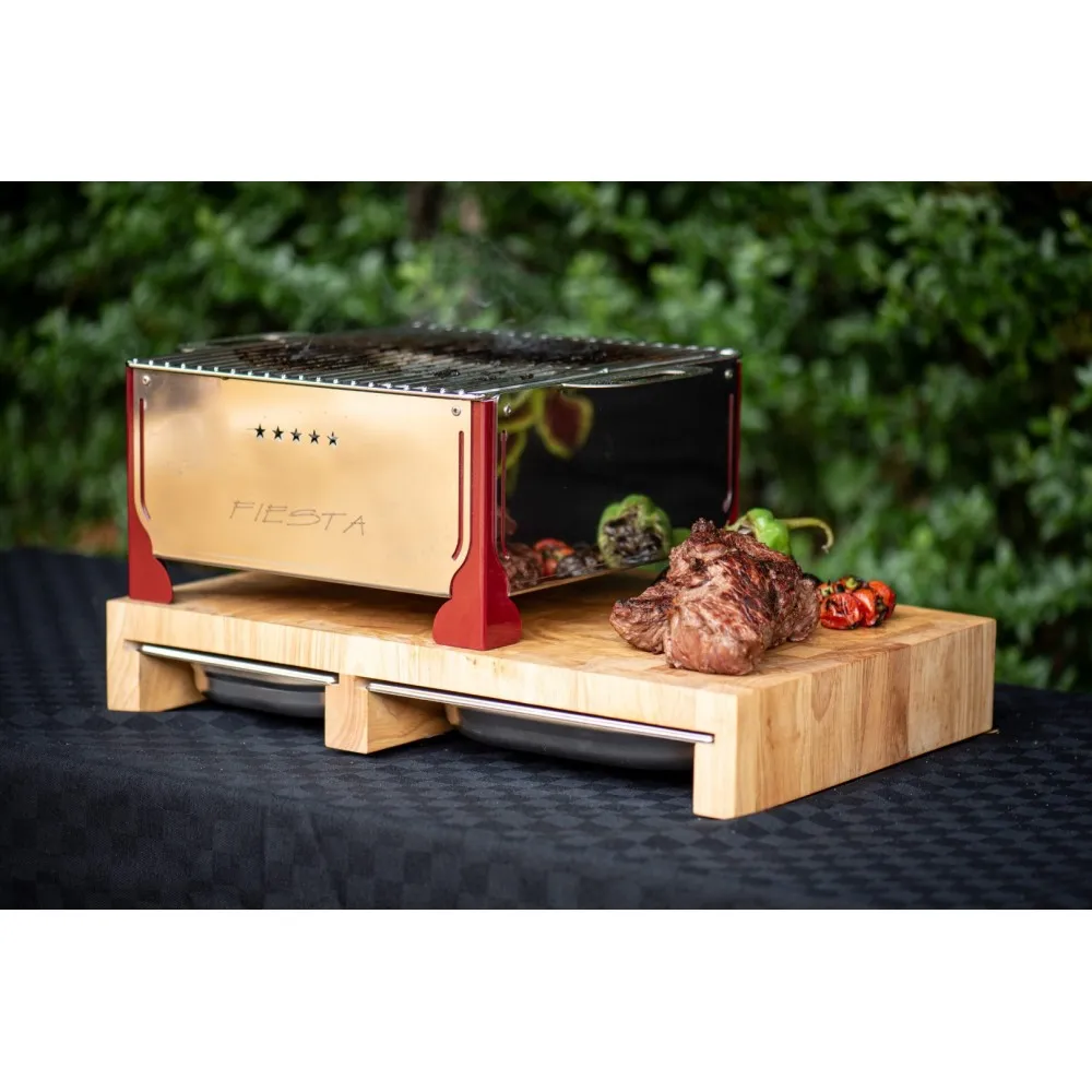 Charcoal table barbecue Fiesta 3
