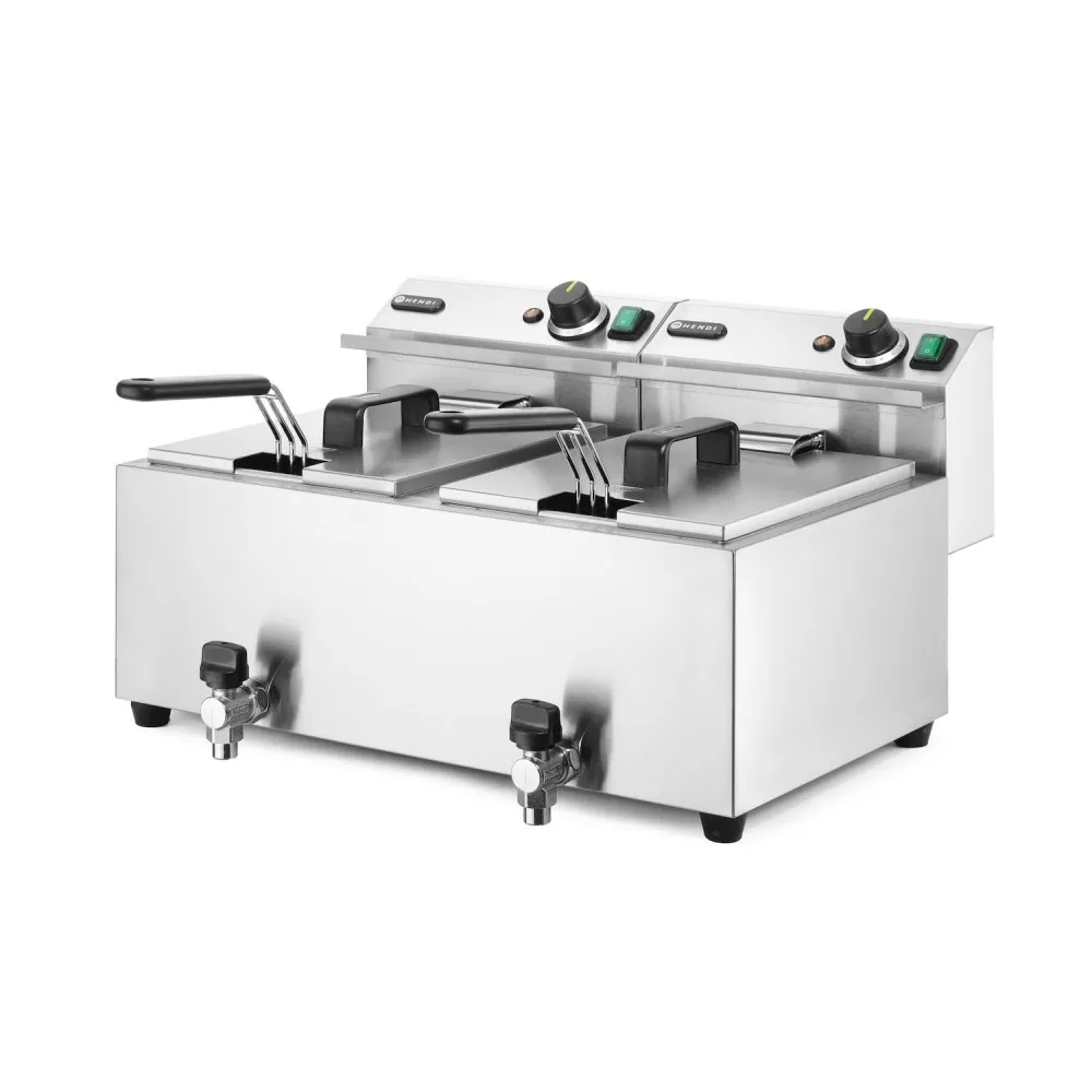 Manual fryer Profi Line, 2 x 8 l 