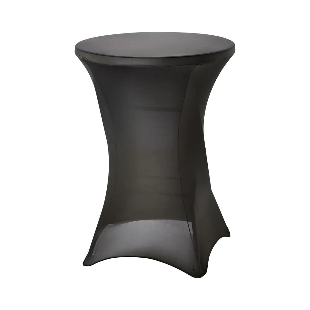 Stalgast Black Desk Cover for Catering Tables, 80x110 cm