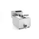 Fryer with digital panel Profi Line with drain tap 8 l