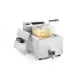 Fryer with digital panel Profi Line with drain tap 8 l