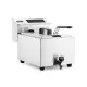 Fryer with digital panel Profi Line with drain tap 8 l