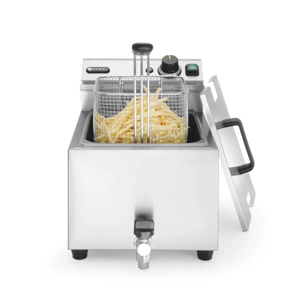 Manual fryer Profi Line with outlet tap, 8 l