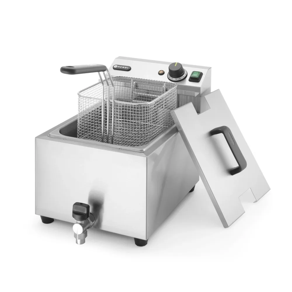 Manual fryer Profi Line with outlet tap, 8 l