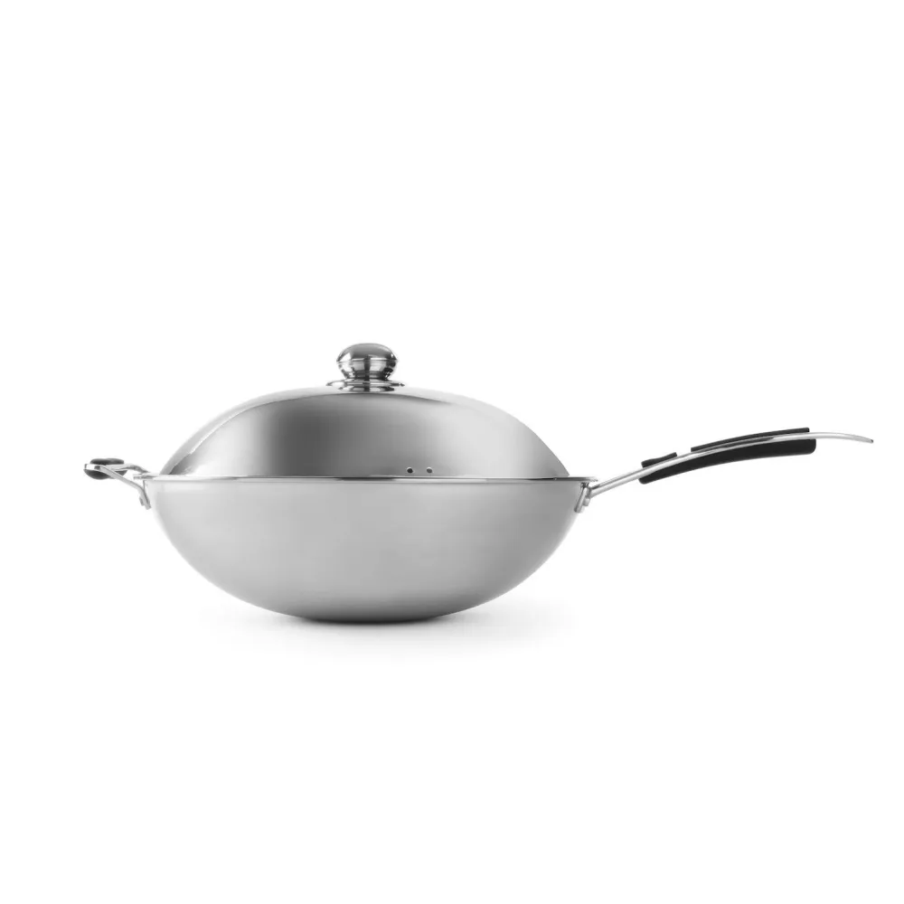 Induction "wok" pan
