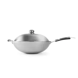 Induction "wok" pan