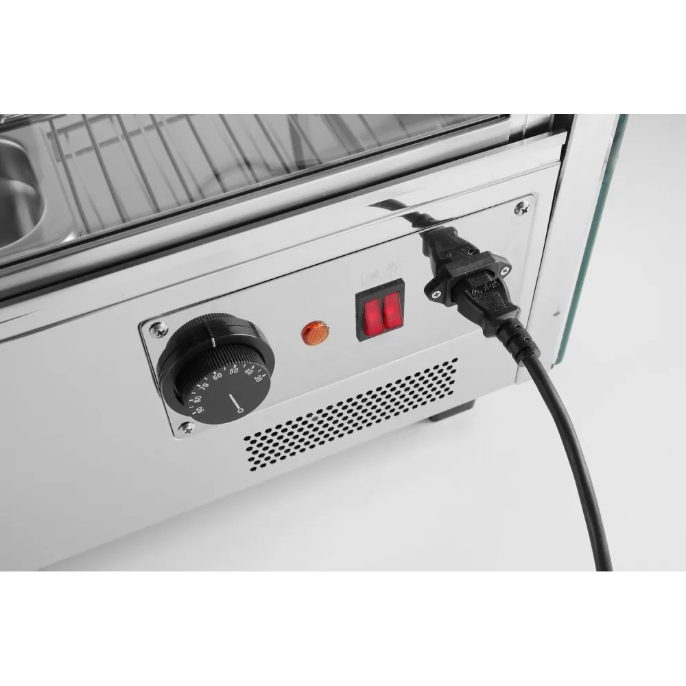 Adjustable thermal showcase 120l