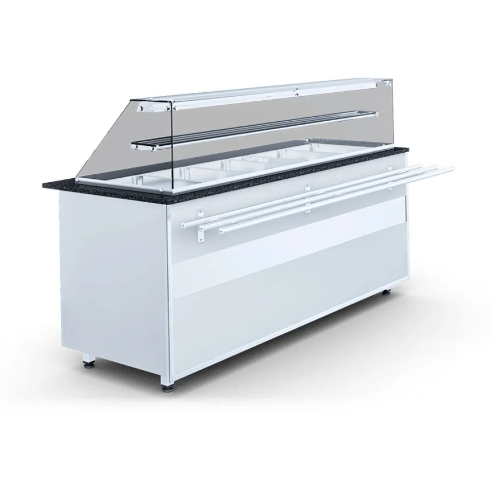 Hot showcase BEMAR G 2000 mm