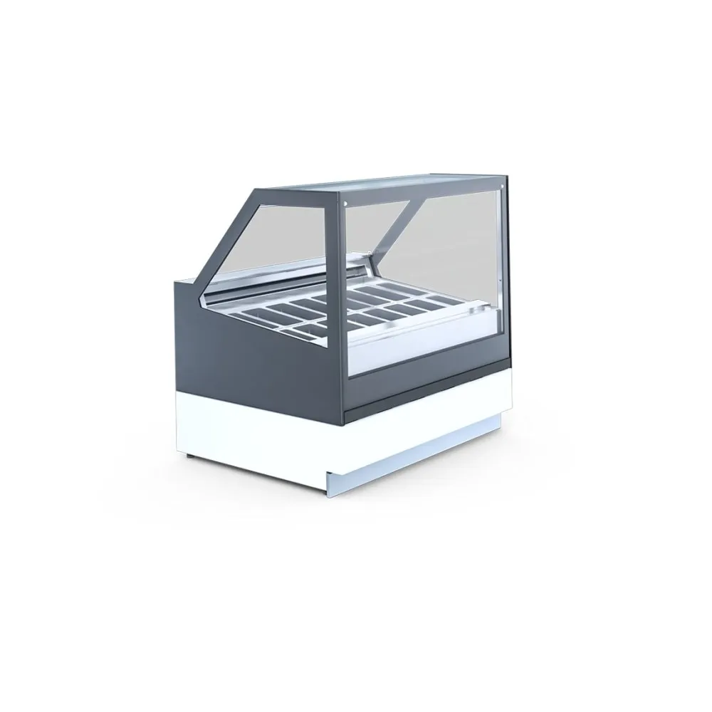 Ice-cream showcase CUBE 2 DEEP ICE 1750 mm