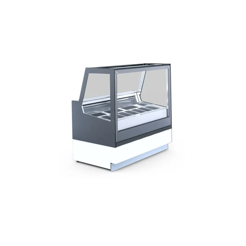 Ice-cream showcase CUBE 2 ICE 1400 mm