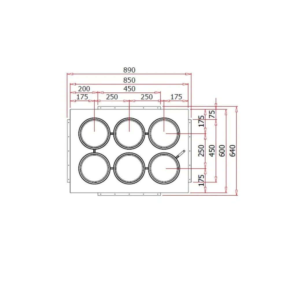 Ice-cream dispenser GELATO 2 900 mm REMOTE