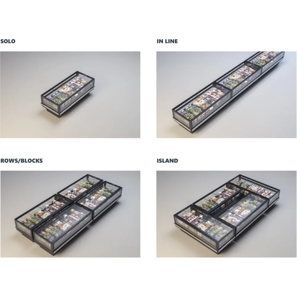 Ice-cream showcase ICECRAFT 2000 mm