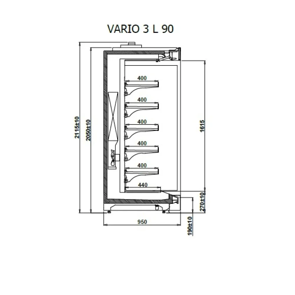 Showcase VARIO 3 3.75 90L REMOTE