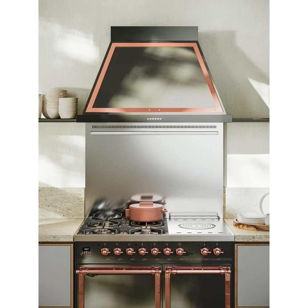 Stove with oven Nostalgie PD10SNE3 100 cm 4 burners + 1 enlarged baking zone