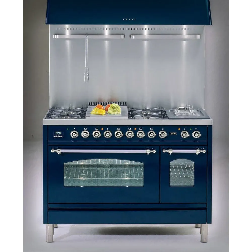 Range cooker with oven Nostalgie P127NE3 120 cm 7 burners