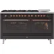 Range cooker Nostalgie 150 cm P15SNE3 7 ​​burners + 1 extended baking zone