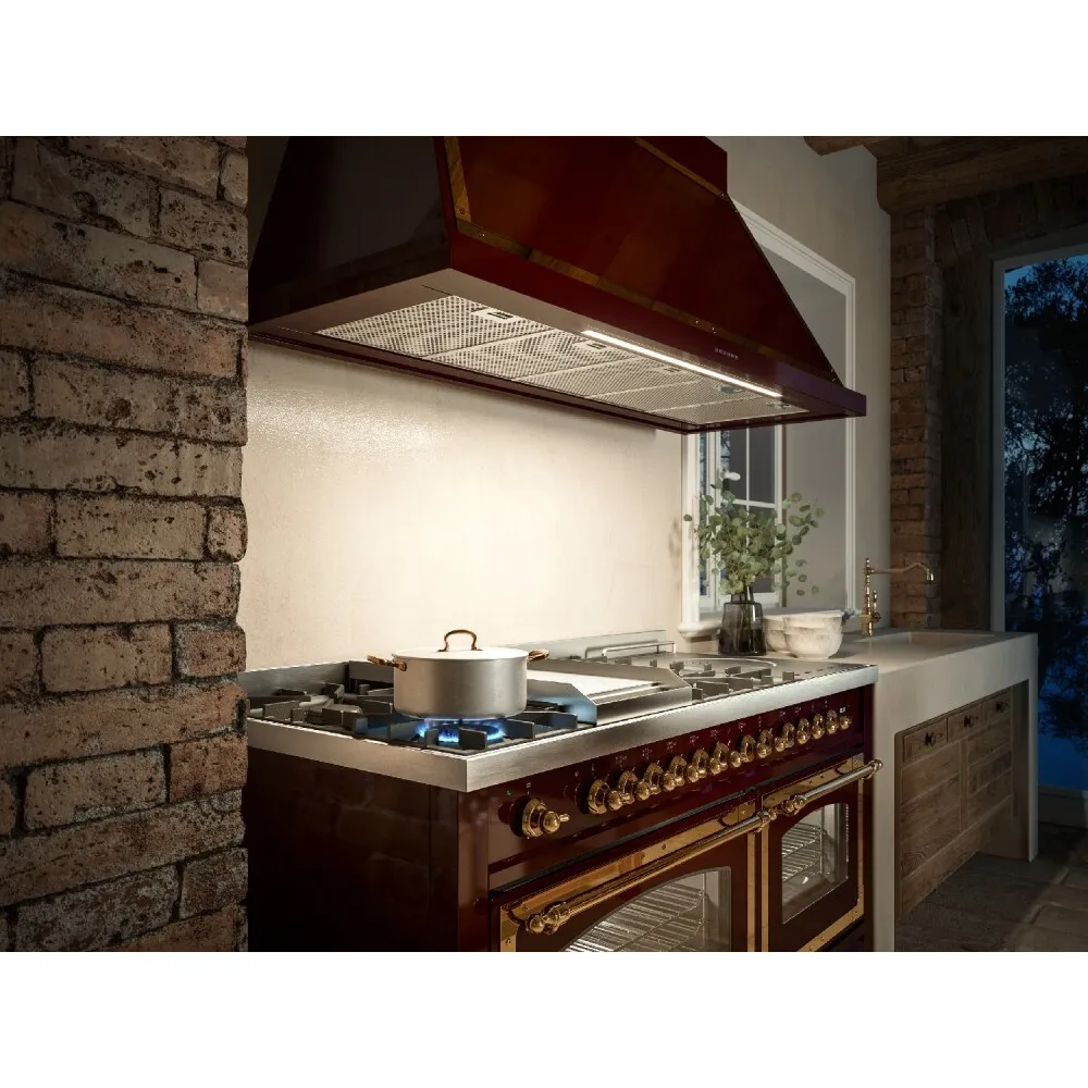 Range cooker Nostalgie 150 cm P15FNE3 9 burners with fry top