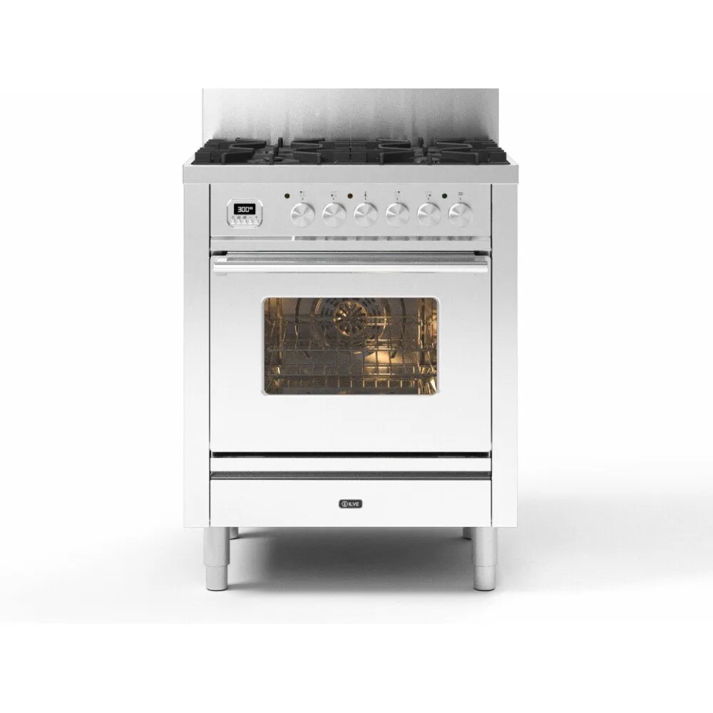 Cooker with oven Professional Plus 70 cm P07WE3 4 burners