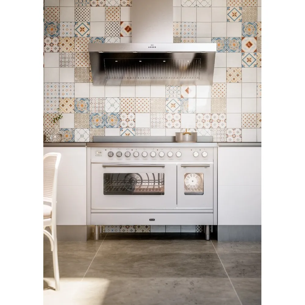 Cooker with oven Professional Plus 120 cm P127WE3 7 burners