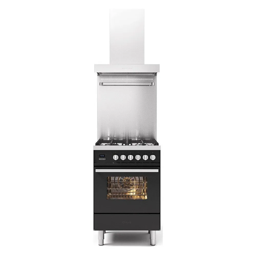 Stove with oven Pro Line 60 cm L06WM3 4 burners