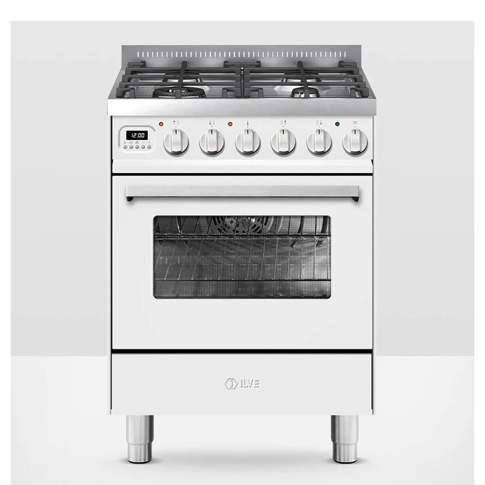Stove with oven Pro Line 60 cm L06WM3 4 burners
