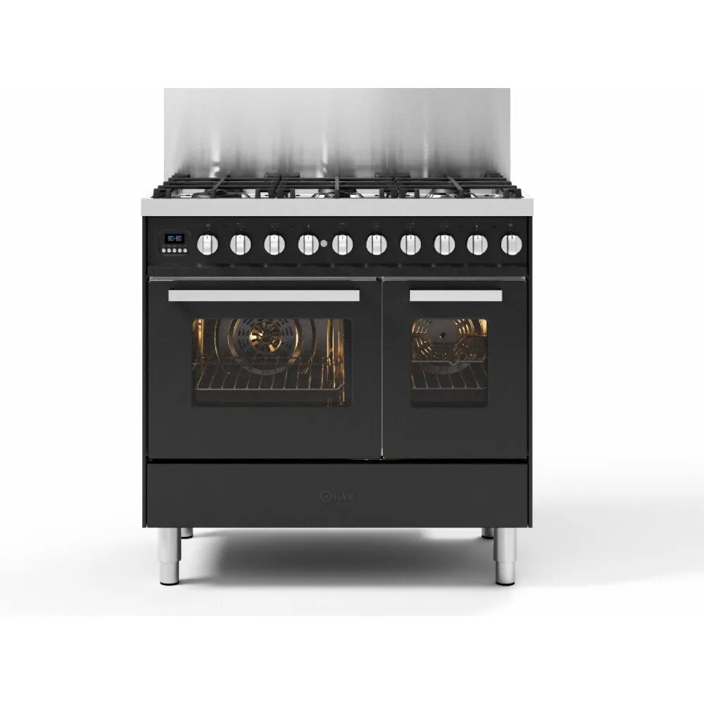 Stove with oven Pro Line 90 cm LD096WM3 6  burners