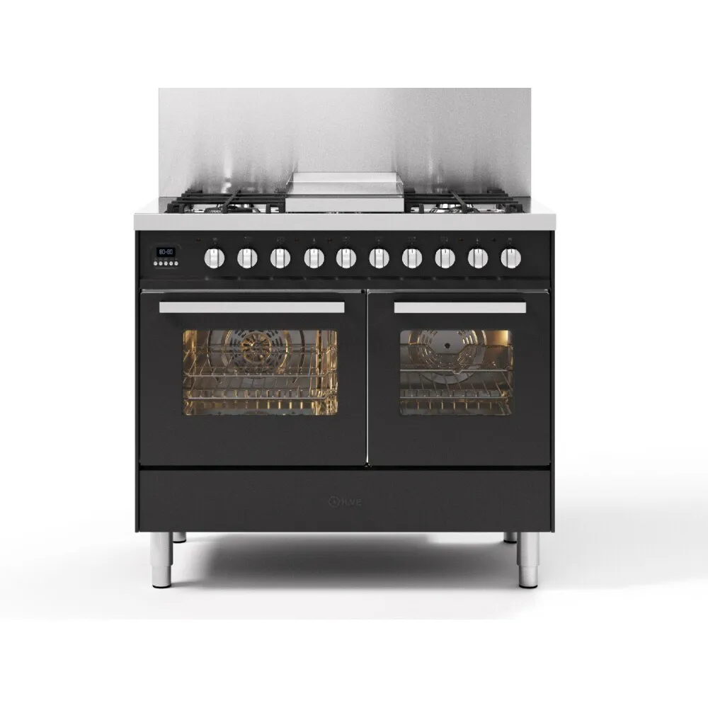 Range cooker with oven Pro Line LD10FWM3 100 cm 6 burners with fry top
