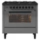 Range Cooker with oven Pro Line 90 cm L09-GRD/L09-MGD 6 burners
