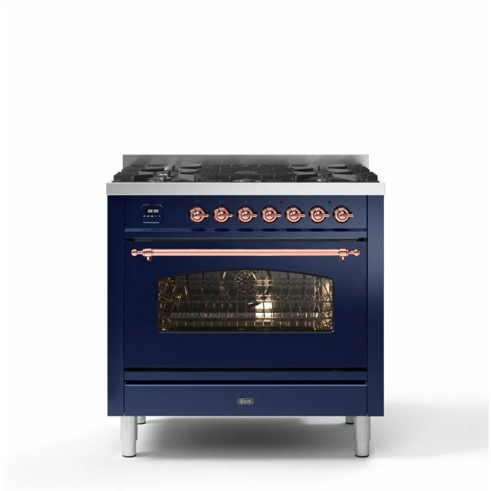 Range cooker with oven Nostalgie 90 cm PI366NSY induction