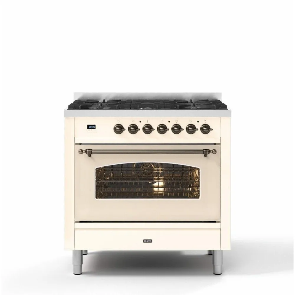 Range cooker with oven Nostalgie 90 cm PI366NSY induction