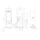 Dome dishwasher, 500x500mm, HK 1200 E ES