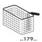 LOTUS 1/3 GN Basket for CP-66 Fryer