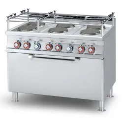 Electric stove with oven for ships 70 Marine CF6-712ETX