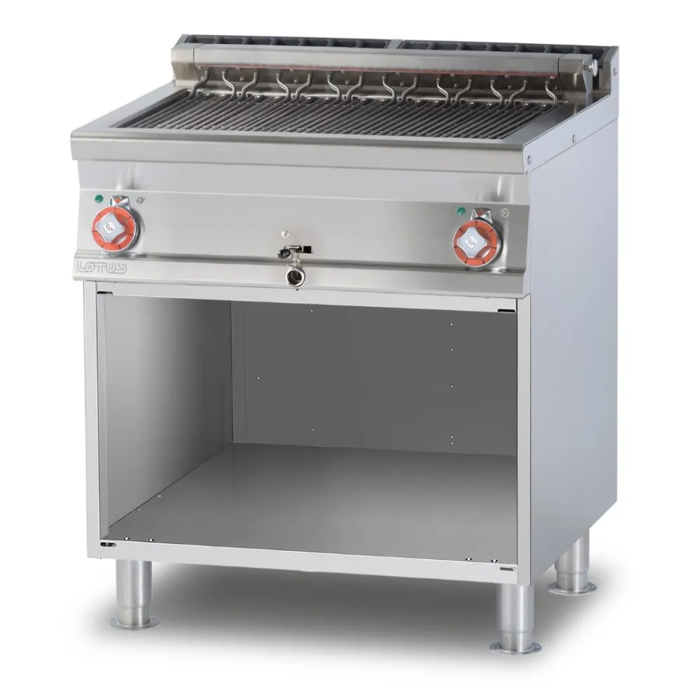 Electric grill on open cabinet CWK-78ETX